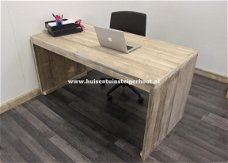 Bureau tafel Eettafel van Steigerhout GRATIS BEZORGD