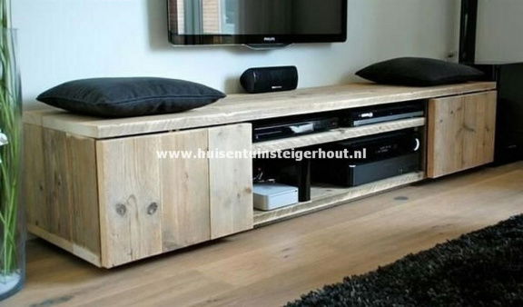 Steigerhout Tv Meubel Dressoir Kast GRATIS BEZORGD - 1