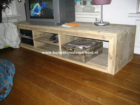 Steigerhout Tv Meubel Dressoir Kast GRATIS BEZORGD - 2