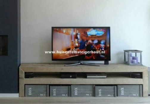 Steigerhout Tv Meubel Dressoir Kast GRATIS BEZORGD - 3