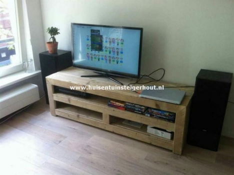 Steigerhout Tv Meubel Dressoir Kast GRATIS BEZORGD - 5