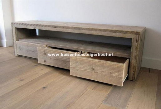 Steigerhout Tv Meubel Dressoir Kast GRATIS BEZORGD - 7