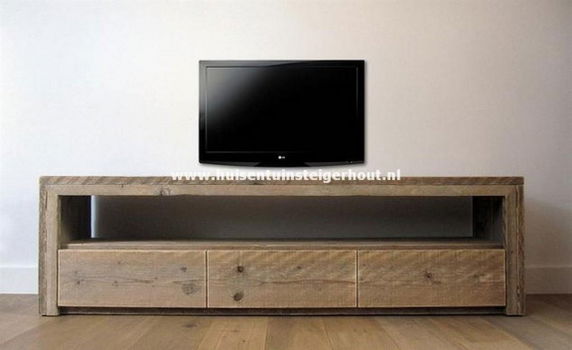 Steigerhout Tv Meubel Dressoir Kast GRATIS BEZORGD - 8