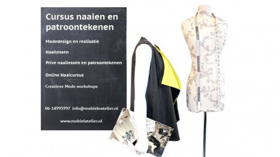 Modeontwerper voor 1 dag! Mode workshops - 1