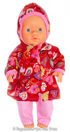 Mon Bébé 40 cm Jasje vlinders