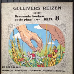 Gullivers reizen - kinderLP - beroemde boeken op de plaat - deel 8