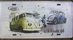 METALEN WAND DECORATIE - VW T1 & KEVER - 1 - Thumbnail