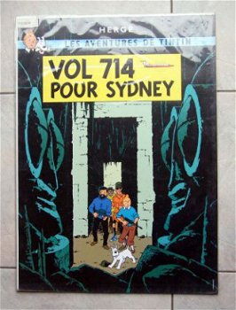 Poster van Kuifje Vol 714 pour Sydney, op karton - 1