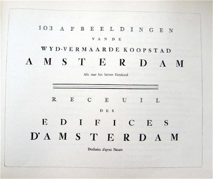 Atlas van FOUQUET 103 afbeeldingen van Amsterdam - 7