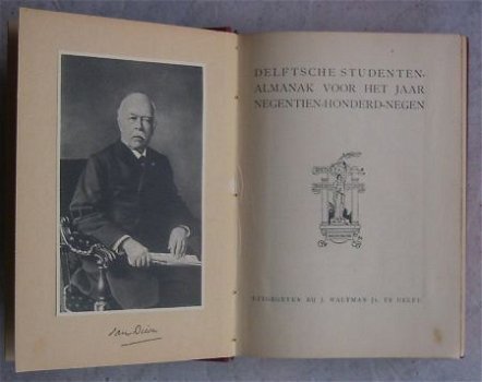 Deltsche studenten almanak voor het jaar 1909 - 2