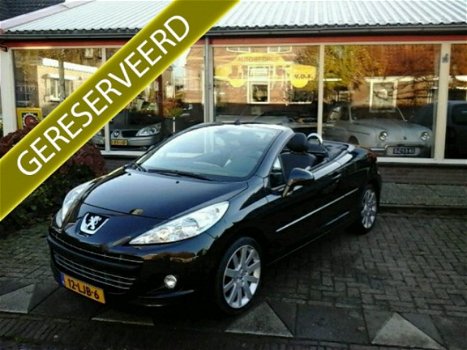 Peugeot 207 CC - 1.6 VTi Noir & Blanc Leder Trekhaak - 1