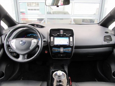 Nissan LEAF - Tekna 24 kWh Automaat Ex BTW (€14440, - incl. BTW) Dealer onderhouden Leder Navi BOSE- - 1