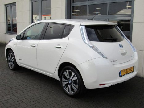 Nissan LEAF - Tekna 24 kWh Automaat incl. BTW (€12350, - ex BTW) Dealer onderhouden Leder Navi BOSE- - 1