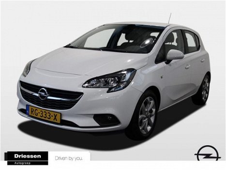 Opel Corsa - 1.4 5-drs Automaat Online Edition (Navigatie - Achteruitrijcamera) - 1