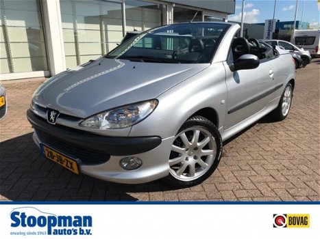 Peugeot 206 - CC 2.0 16v Leder, El. kap, Radio/cd - 1