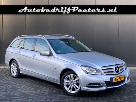 Mercedes-Benz C-klasse Estate - C 180 Avantgarde 1e eigenaar Leder Navi LED - 1