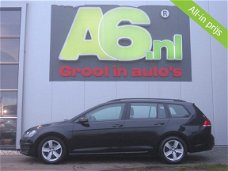 Volkswagen Golf Variant - 1.6 TDI Comfortline BlueMotion Xenon Stoelverw Navi Clima PDC Bluetooth Cr