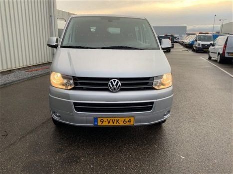 Volkswagen Transporter - 2.0 TDI L2H1 DC Comfortline Dub Cab Airco, Navi.Cruise .Trekhaak.2500 kg.Al - 1