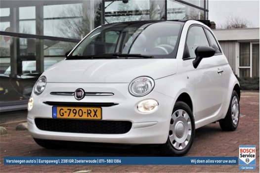 Fiat 500 C - C 1.2 69pk Pop Star | Cabrio | U-connect | Bluetooth - 1