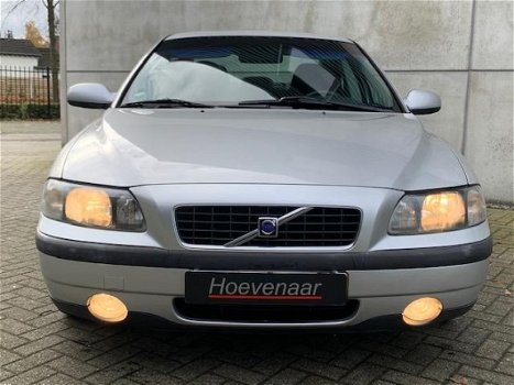 Volvo S60 - 2.4 T Geartronic TUBRO 200PK LEER AUTOMAAT NETTE STAAT - 1