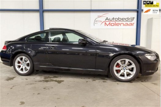 BMW 6-serie - 645Ci S /PANORAMA/SPORTINT./ONDERHOUD/HEAD-UP/XENON - 1