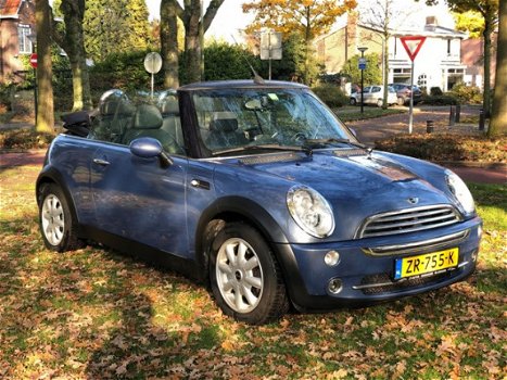 Mini Mini Cabrio - 1.6 Cooper airco cabriolet nieuwe apk xneon stoelverwarming leer - 1