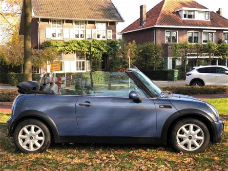 Mini Mini Cabrio - 1.6 Cooper airco cabriolet nieuwe apk xneon stoelverwarming leer - 1