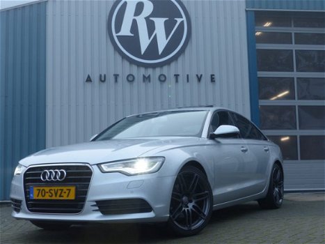 Audi A6 - 3.0 TDI V6 20''/Bi-Xenon/Leder/Navi/ Dak/NL auto/N.A.P./ Trekhaak - 1