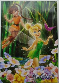 TINKERBEL SCHRIJFBLOK A4 BLANCO 96 VEL