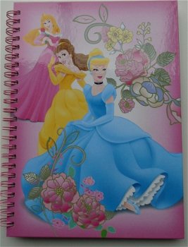 DISNEY PRINCESS SCHRIJFBLOK 18X13,5CM - 1