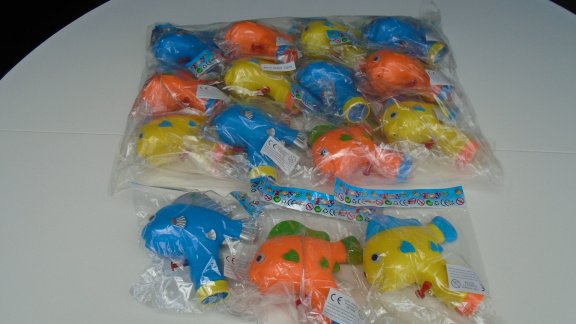 WATERPISTOOL VIS 18 CM (12 stuks) NIEUW - 2