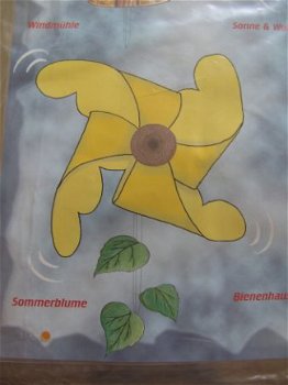 WINDMOLEN Zonnebloem sommerblume NIEUW - 1