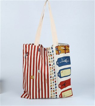 Cotton Grocery Bag, Calico Bag, Promotional Shopping Bags - 2