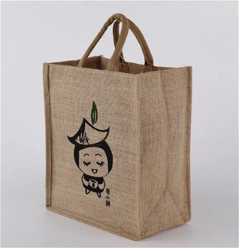 Jute Shopping Bag, Promotional Jute Shopping Bags - 1