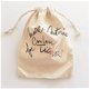 Cotton Muslin Bag, Cotton Pouch, Party Favor Bag, Cotton Wedding Bag - 1 - Thumbnail