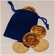 Velvet Pouch, Velvet Drawstring Bag, Promotional Coin Bags - 2 - Thumbnail