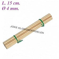 =Penhout voor reiniging tapgat = Ø 4 mm. = 25247