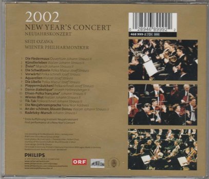 CD Nieuwjaars concert 2002 - Seiji Ozawa - 2