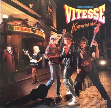 Vitesse (Herman Van Boeyen's Vitesse) ‎– Keepin' Me Alive! (LP) - 1
