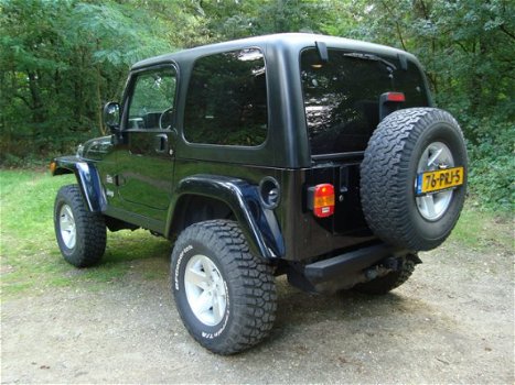 Jeep Wrangler - 4.0i HARDTOP / NIEUWE SOFT TOP AUTOMAAT AIRCO WARN LIERBUMPER+LIER VERHOOGD - 1