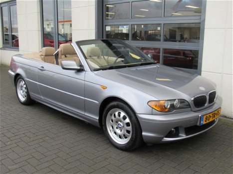 BMW 3-serie Cabrio - 320Ci E46 Executive Dealer onderhouden Leder NL Auto NAP - 1