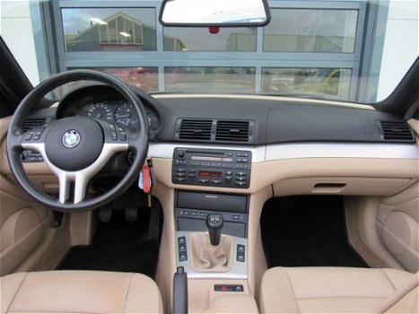 BMW 3-serie Cabrio - 320Ci E46 Executive Dealer onderhouden Leder NL Auto NAP - 1