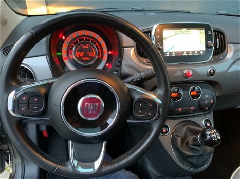 Fiat 500 - 1.2 lounge met full map navigatie - 1