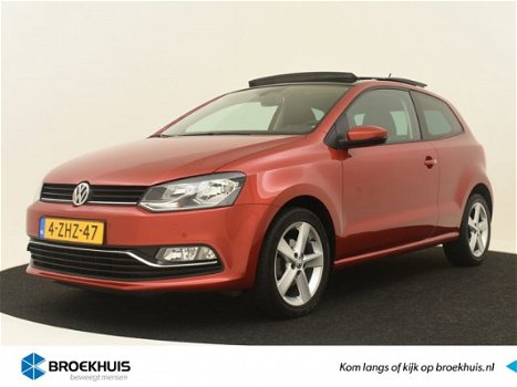 Volkswagen Polo - 1.2 TSI 90PK Highline | Pano Dak | 3DRS | Camera | Navigatie | 1ste Eig. | Trekhaa - 1