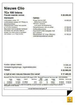 Renault Clio - TCe 100 Intens | NIEUW | VOORRAAD DEAL | - 1