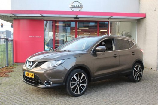 Nissan Qashqai - 1.2 Tekna AUTOMAAT | MEEST LUXE UITVOERING | 360 CAMERA | ZELFINPARKEERFUNCTIE | LE - 1