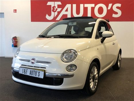 Fiat 500 C - 0.9 TWINAIR TURBO, CABRIO, AIRCO, LMV, LEER, - 1