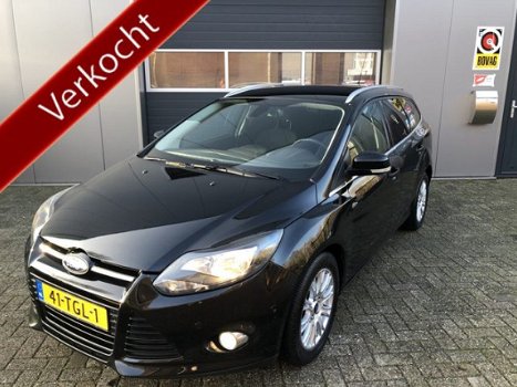 Ford Focus Wagon - 1.6 EcoBoost Lease Titanium Navigtatie/Clima/LM Velgen - 1