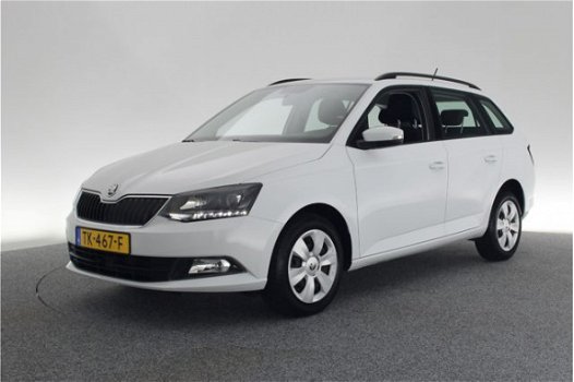 Skoda Fabia Combi - 1.0 TSI Ambition AIRCO / CRUISE / WIT METALLIC - 1