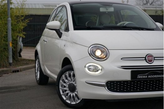 Fiat 500 - 1.2 Lounge 2016 Facelift Panoramadak Wit - 1